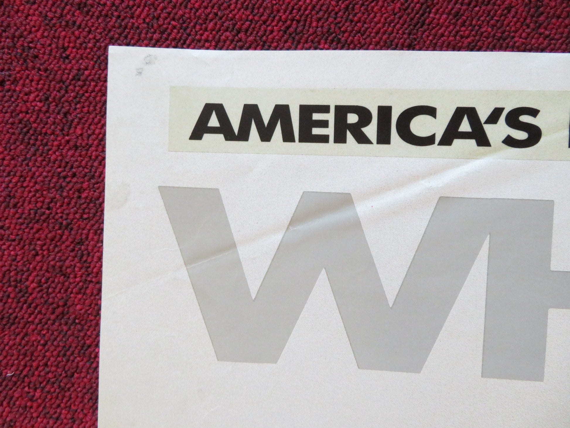 SISTER ACT UK QUAD POSTER FOLDED STEVE MARTIN DIANE KEATON 1992 Rendezvous Cinema Movie posters