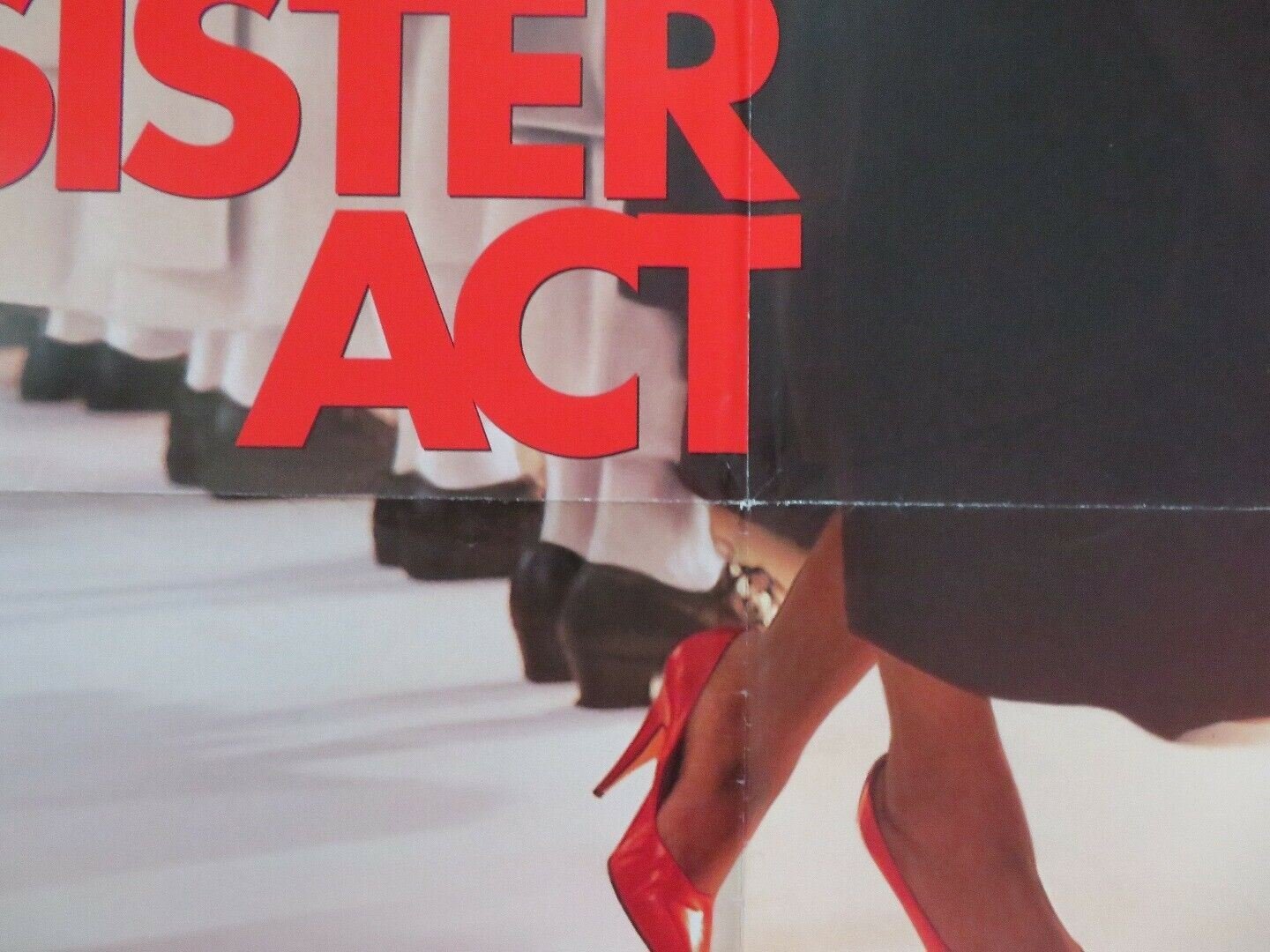 SISTER ACT US ONE SHEET POSTER WHOOPI GOLDBERG MAGGIE SMITH 1992 - Rendezvous Cinema