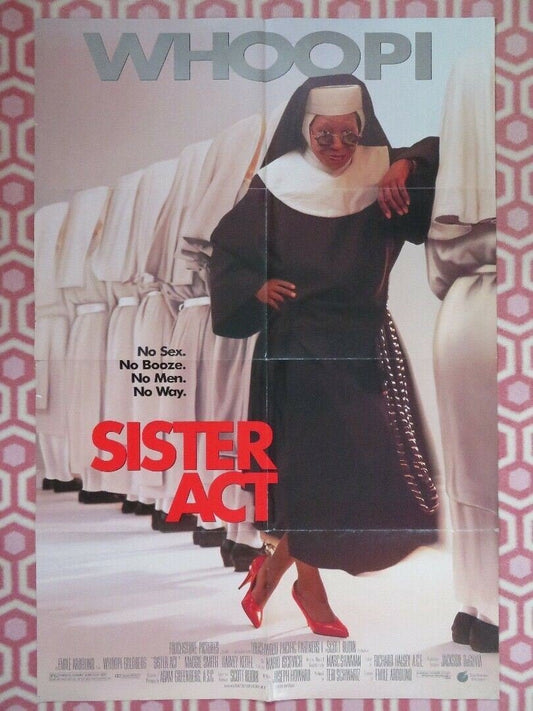 SISTER ACT US ONE SHEET POSTER WHOOPI GOLDBERG MAGGIE SMITH 1992 - Rendezvous Cinema