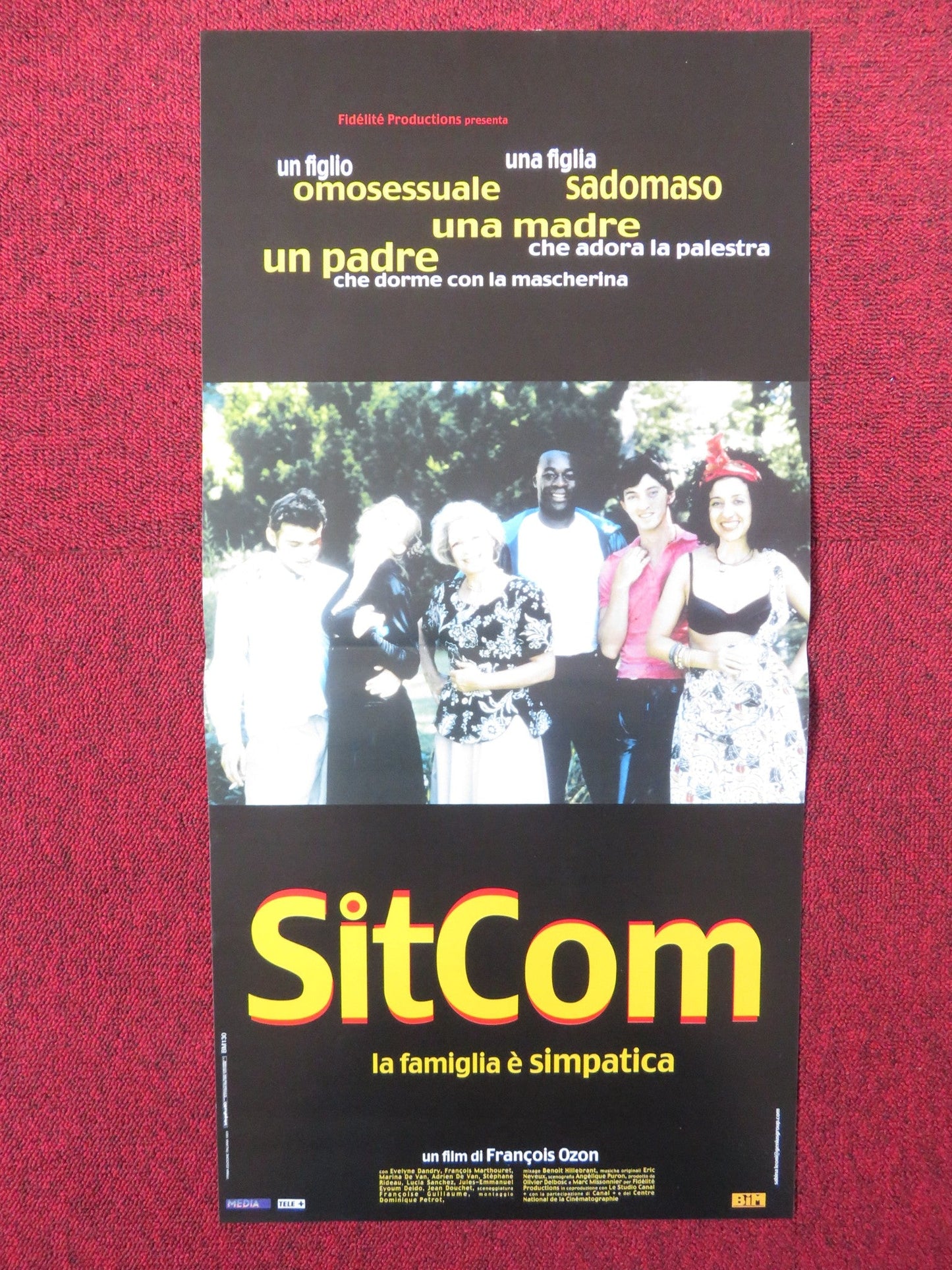 SITCOM ITALIAN LOCANDINA POSTER EVELYNE DANDRY FRANCOIS MARTHOURET 1999 Rendezvous Cinema Movie posters