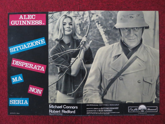 SITUATION HOPELESS - BUT NOT SERIOUS - A ITALIAN FOTOBUSTA POSTER GUINNESS 1965 Rendezvous Cinema Movie posters