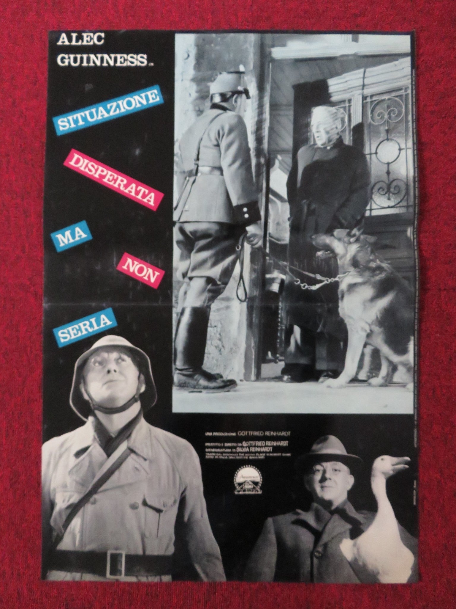 SITUATION HOPELESS - BUT NOT SERIOUS - F ITALIAN FOTOBUSTA POSTER REDFORD 1965 Rendezvous Cinema Movie posters