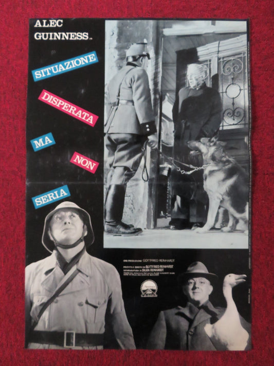 SITUATION HOPELESS - BUT NOT SERIOUS - F ITALIAN FOTOBUSTA POSTER REDFORD 1965 Rendezvous Cinema Movie posters