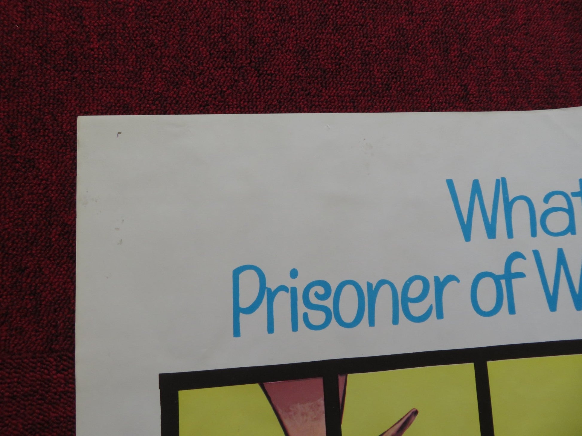 SITUATION HOPELESS - BUT NOT SERIOUS FOLDED US ONE SHEET POSTER A. GUINNESS 1965 Rendezvous Cinema Movie posters