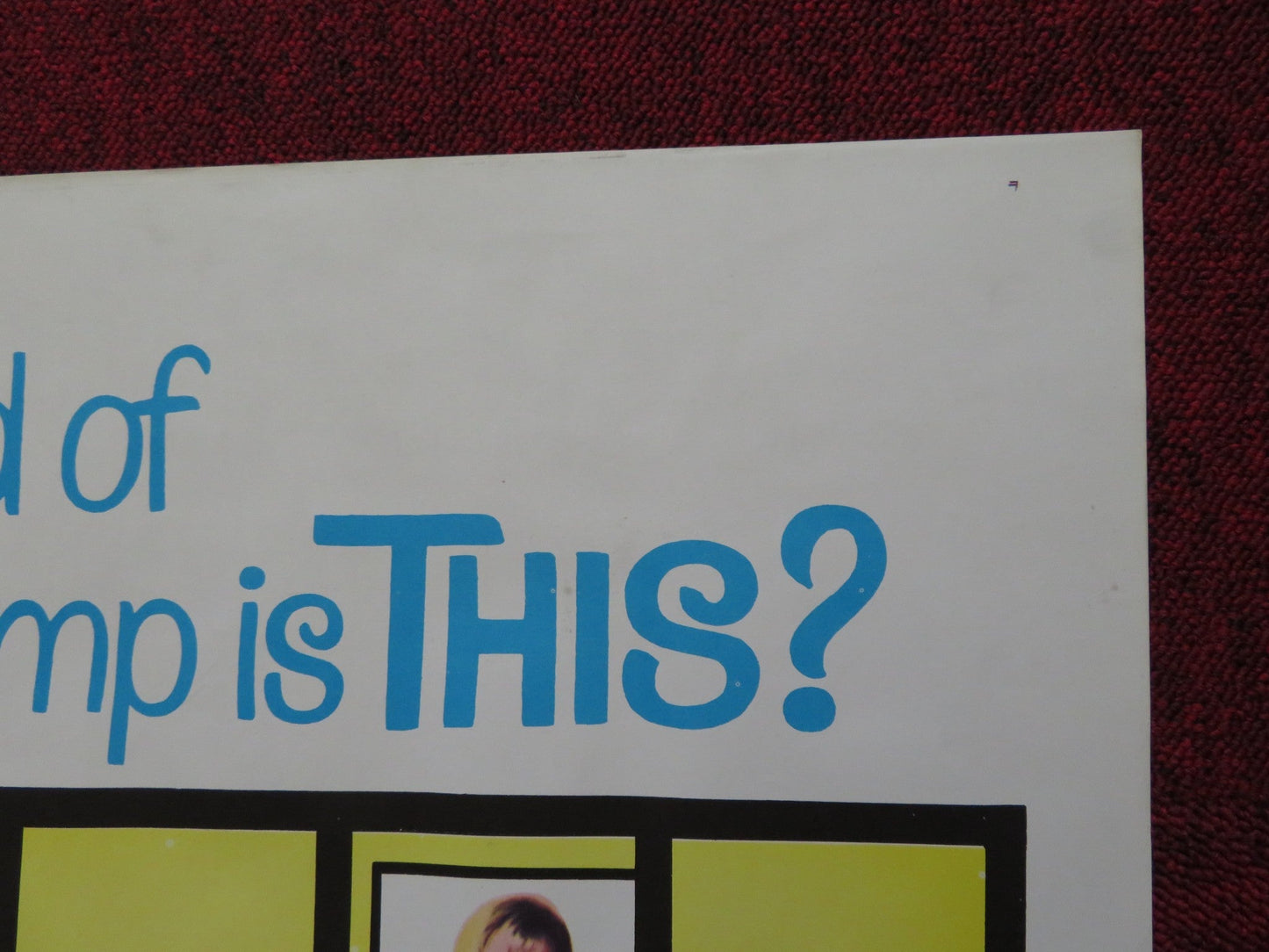 SITUATION HOPELESS - BUT NOT SERIOUS FOLDED US ONE SHEET POSTER A. GUINNESS 1965 Rendezvous Cinema Movie posters