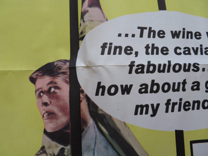 SITUATION HOPELESS - BUT NOT SERIOUS FOLDED US ONE SHEET POSTER A. GUINNESS 1965 Rendezvous Cinema Movie posters