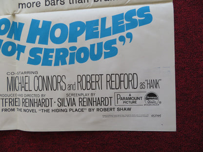 SITUATION HOPELESS - BUT NOT SERIOUS FOLDED US ONE SHEET POSTER A. GUINNESS 1965 Rendezvous Cinema Movie posters