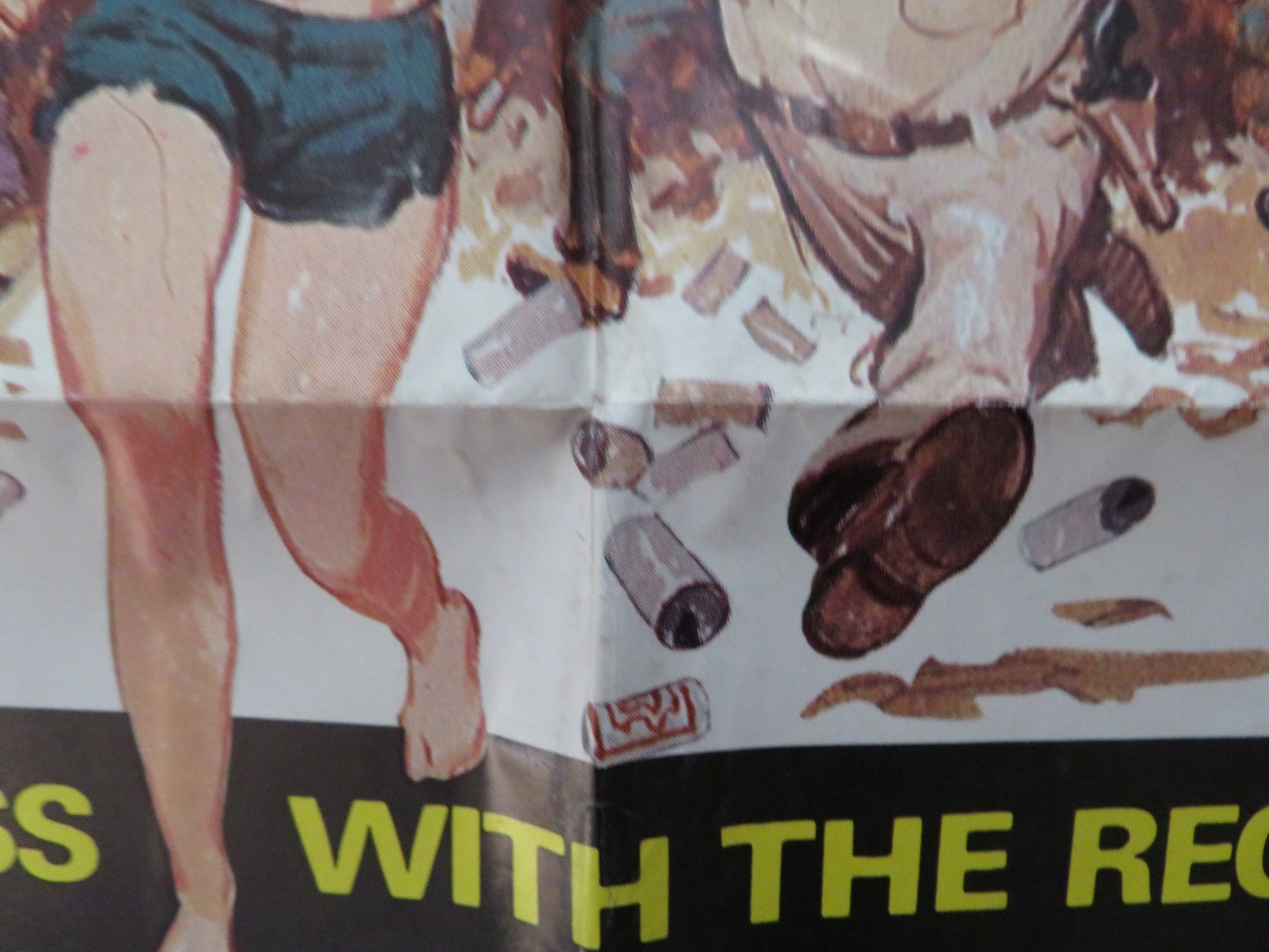 SIX PACK ANNIE FOLDED US ONE SHEET POSTER LINDSAY BLOOM JOE HIGGINS 1975 Rendezvous Cinema Movie posters