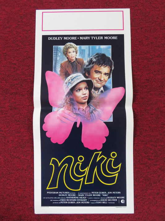 SIX WEEKS ITALIAN LOCANDINA POSTER DUDLEY MOORE MARY TYLER MOORE 1983 Rendezvous Cinema Movie posters