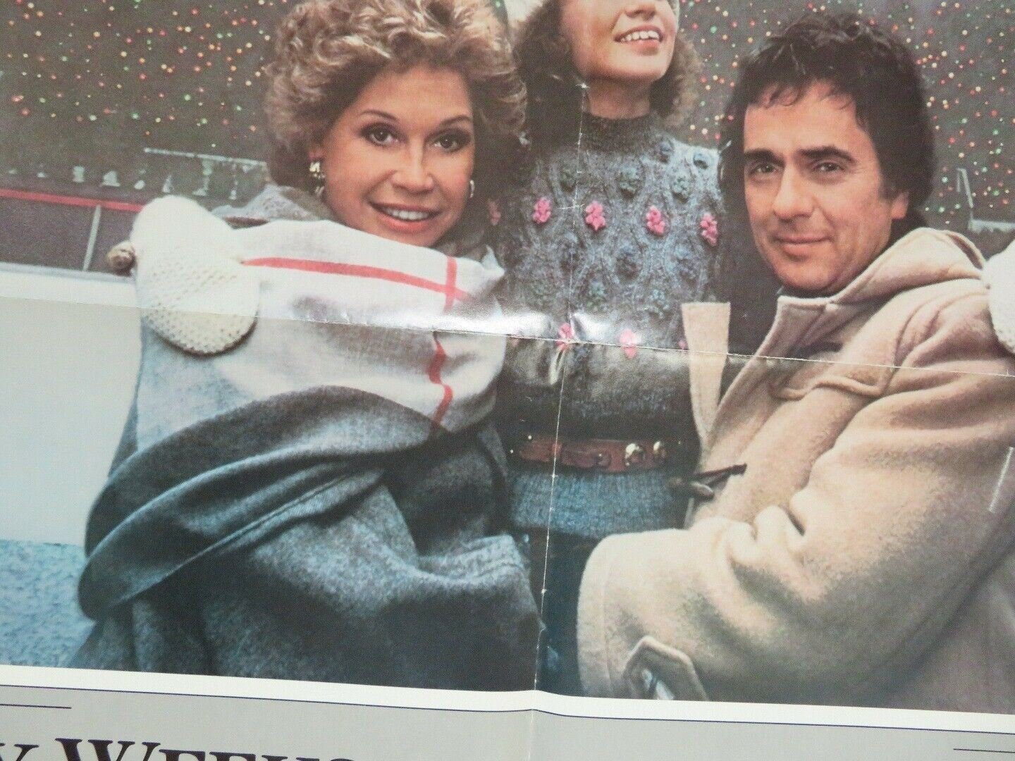 SIX WEEKS ONE SHEET POSTER FOLDED DUDLEY MOORE MARY TYLER MOORE 1982 Rendezvous Cinema Movie posters