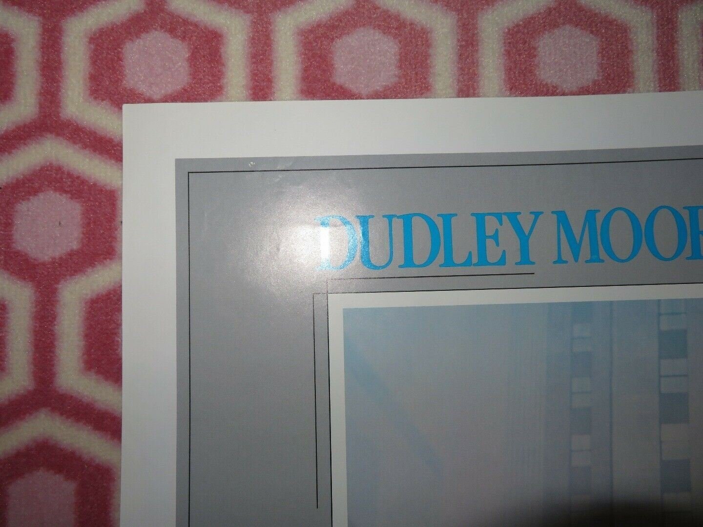 SIX WEEKS ONE SHEET POSTER FOLDED DUDLEY MOORE MARY TYLER MOORE 1982 Rendezvous Cinema Movie posters