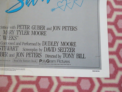SIX WEEKS US ONE SHEET POSTER DUDLEY MOORE MARY TYLER MOORE 1982 Movie posters