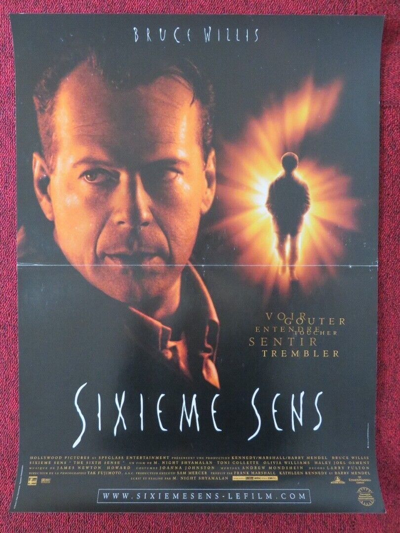 SIXTH SENSE FRENCH (15"x 21") POSTER BRUCE WILLIS TONI COLLETTE 1999 Movie posters