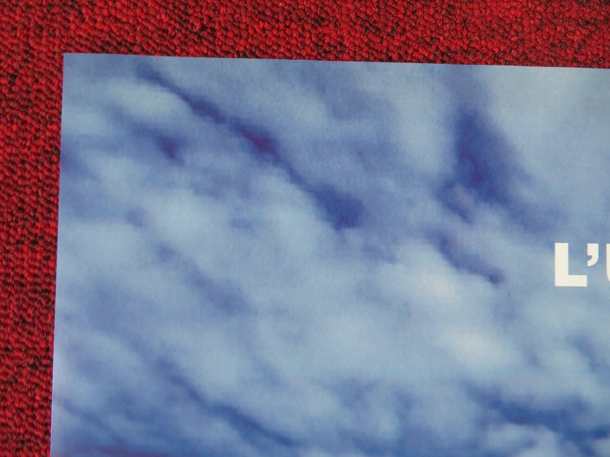 SKETCHES OF FRANK GEHRY ITALIAN FOGLIO POSTER SYDNEY POLLACK 2006 Rendezvous Cinema Movie posters