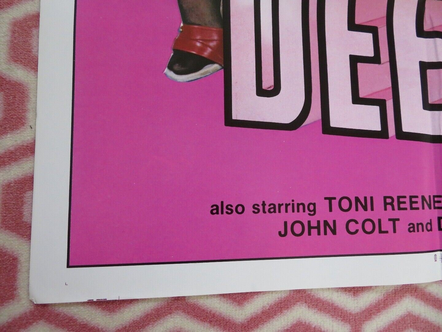 SKIN DEEP ADULT FOLDED US ONE SHEET POSTER RHONDA JO PETTY GOES 1982 - Rendezvous Cinema