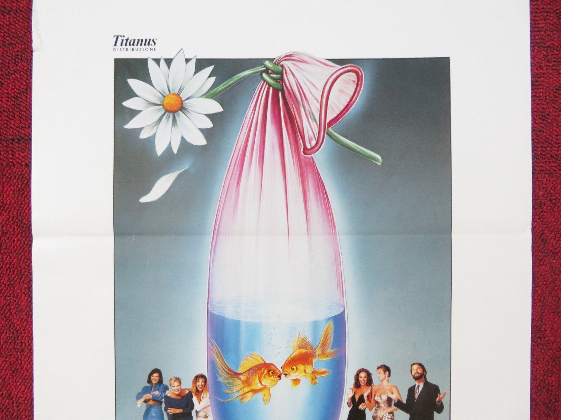 SKIN DEEP ITALIAN LOCANDINA POSTER JOHN RITTER VINCENT GARDENIA 1989 Rendezvous Cinema Movie posters