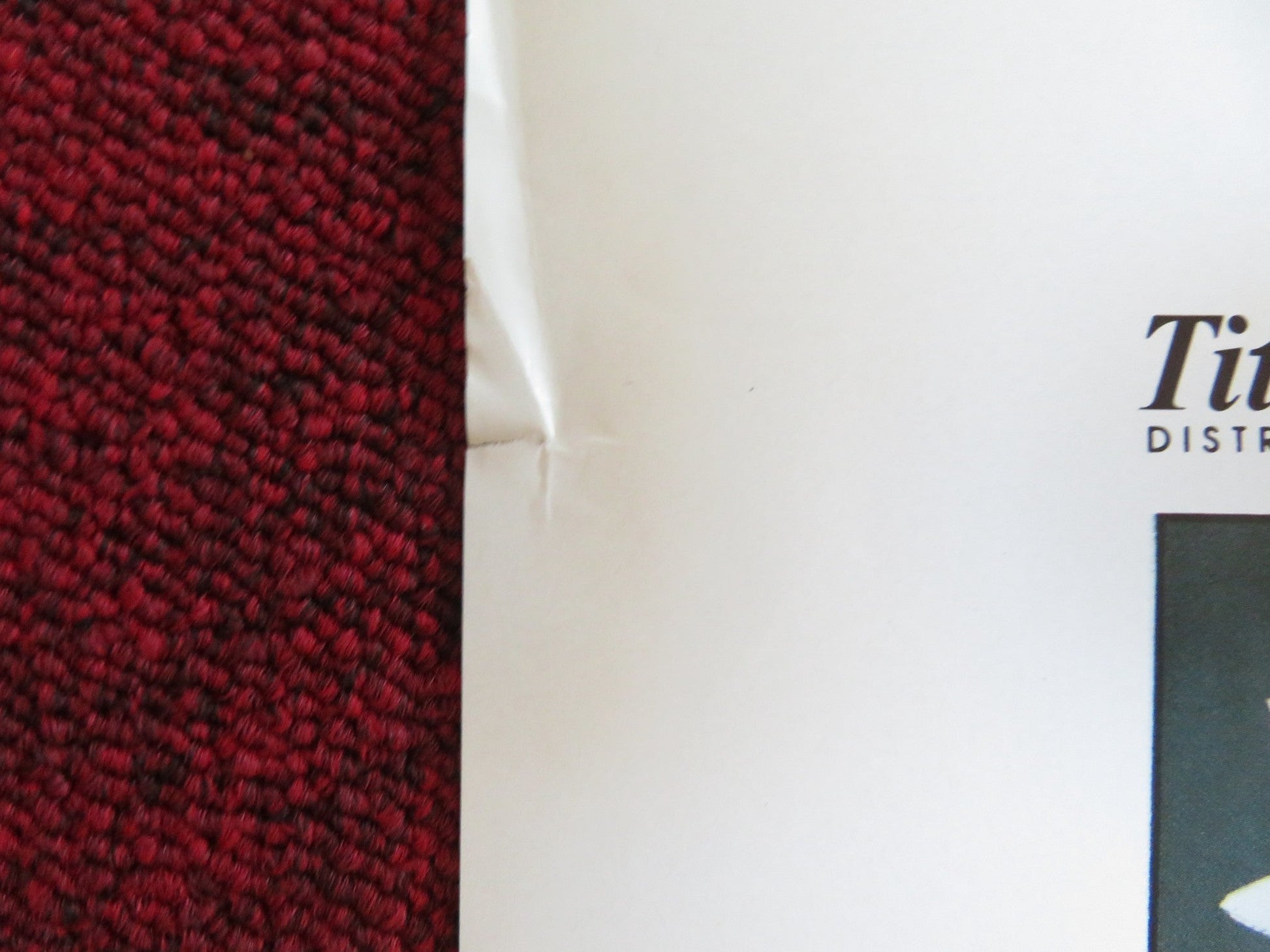 SKIN DEEP ITALIAN LOCANDINA POSTER JOHN RITTER VINCENT GARDENIA 1989 Rendezvous Cinema Movie posters