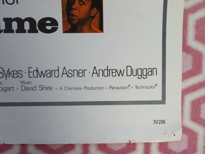 SKIN GAME US ONE SHEET POSTER JAMES GARNER 1971 Movie posters