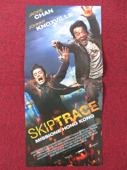 SKIPTRACE ITALIAN LOCANDINA POSTER JACKIE CHAN JOHNNY KNOXVILLE 2016 Rendezvous Cinema Movie posters