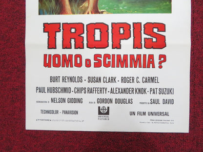 SKULLDUGGERY ITALIAN LOCANDINA POSTER BURT REYNOLDS SUSAN CLARK 1970 Rendezvous Cinema Movie posters