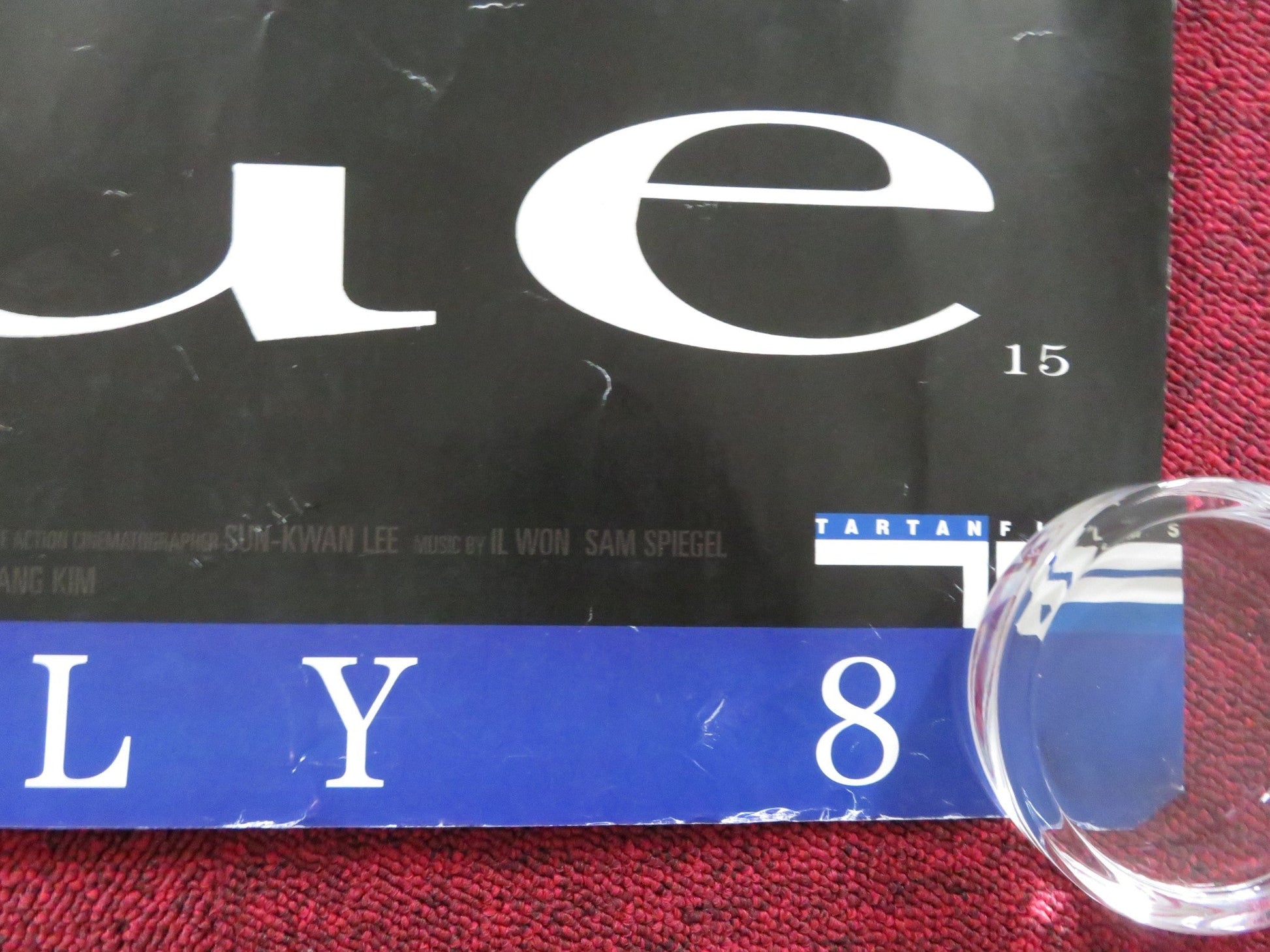 SKY BLUE UK QUAD ROLLED POSTER ANDREW ABLESON CATHY CAVADINI 2003 Rendezvous Cinema Movie posters