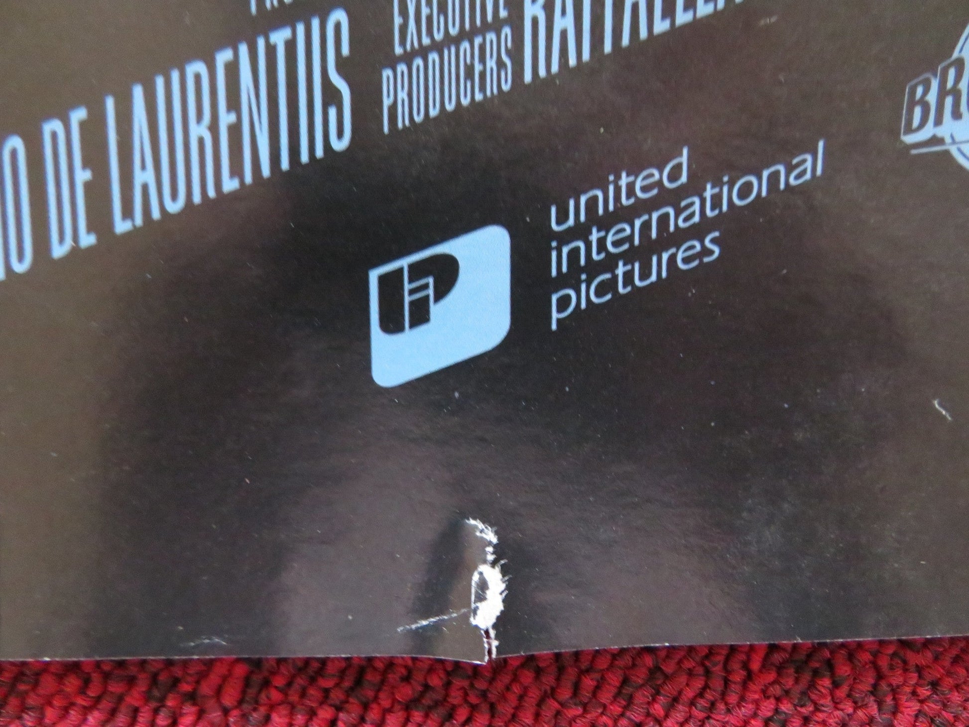 SKY CAPTAIN AND THE WORLD OF TOMORROW UK QUAD (30"x 40") ROLLED POSTER 2004 Rendezvous Cinema Movie posters