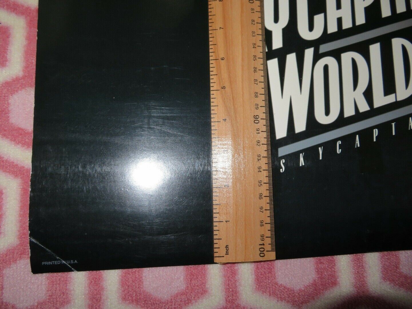 SKY CAPTAIN AND THE WORLD OF TOMORROW US ROLLED POSTER GWYNETH PLATROW 2004 Rendezvous Cinema Movie posters