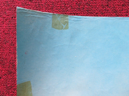 SKYJACKED UK QUAD POSTER FOLDED CHARLTON HESTON YVETTE MIMIEUX 1975 Rendezvous Cinema Movie posters