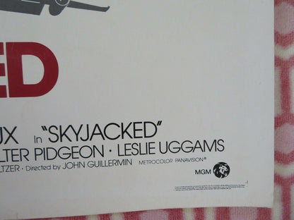 SKYJACKED US HALF SHEET (22"x 28") POSTER CHARLTON HESTON 1972 Movie posters