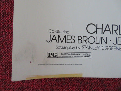 SKYJACKED US HALF SHEET (22"x 28") POSTER CHARLTON HESTON YVETTE MIMIEUX 1972 Movie posters