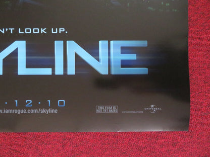 SKYLINE - A US ONE SHEET ROLLED POSTER ERIC BALFOUR SCOTTIE THOMPSON 2010 Rendezvous Cinema Movie posters