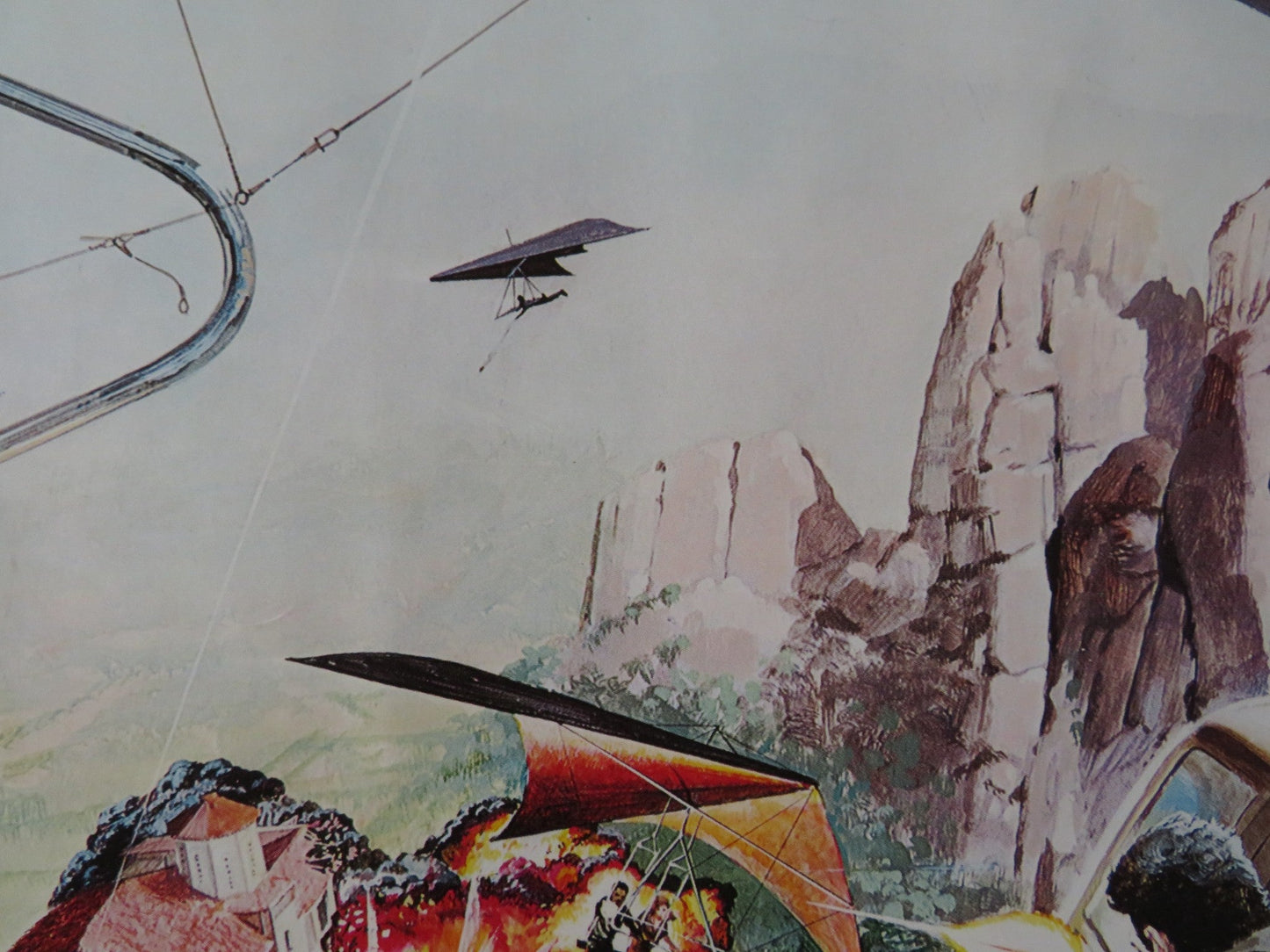 SKYRIDERS US HALF SHEET (22"x 28") POSTER JAMES COBURN ROBERT CULP 1976 Rendezvous Cinema Movie posters