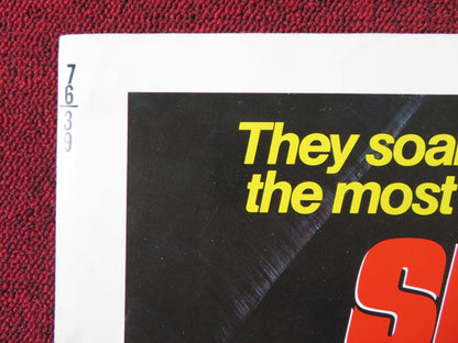 SKYRIDERS US HALF SHEET (22"x 28") POSTER JAMES COBURN ROBERT CULP 1976 Rendezvous Cinema Movie posters