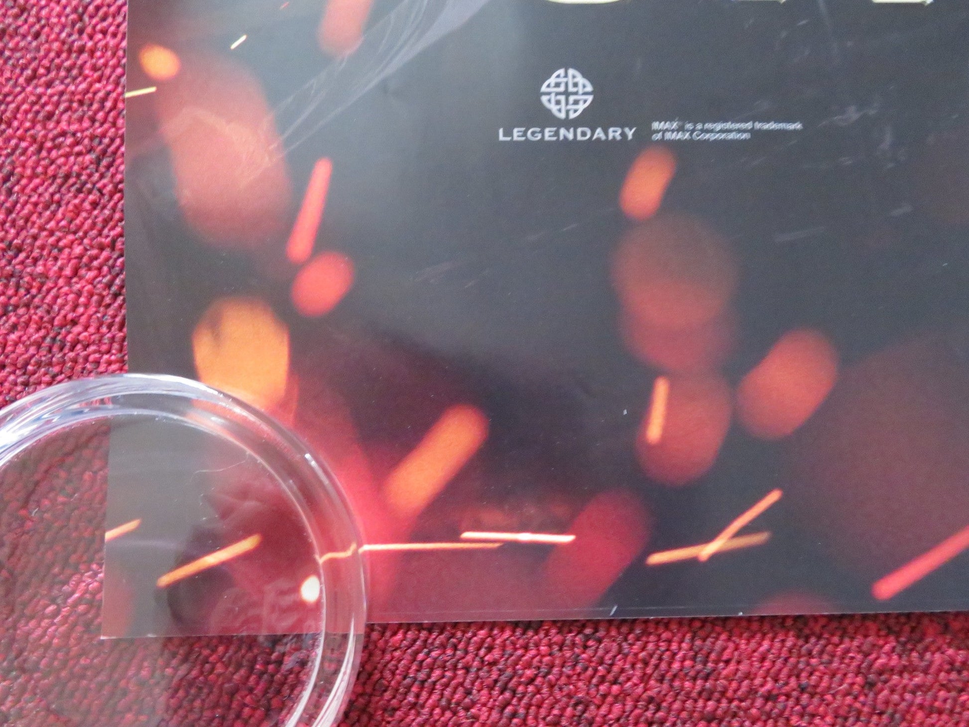 SKYSCRAPER UK QUAD ROLLED POSTER DWAYNE JOHNSON NEVE CAMPBELL 2018 Rendezvous Cinema Movie posters