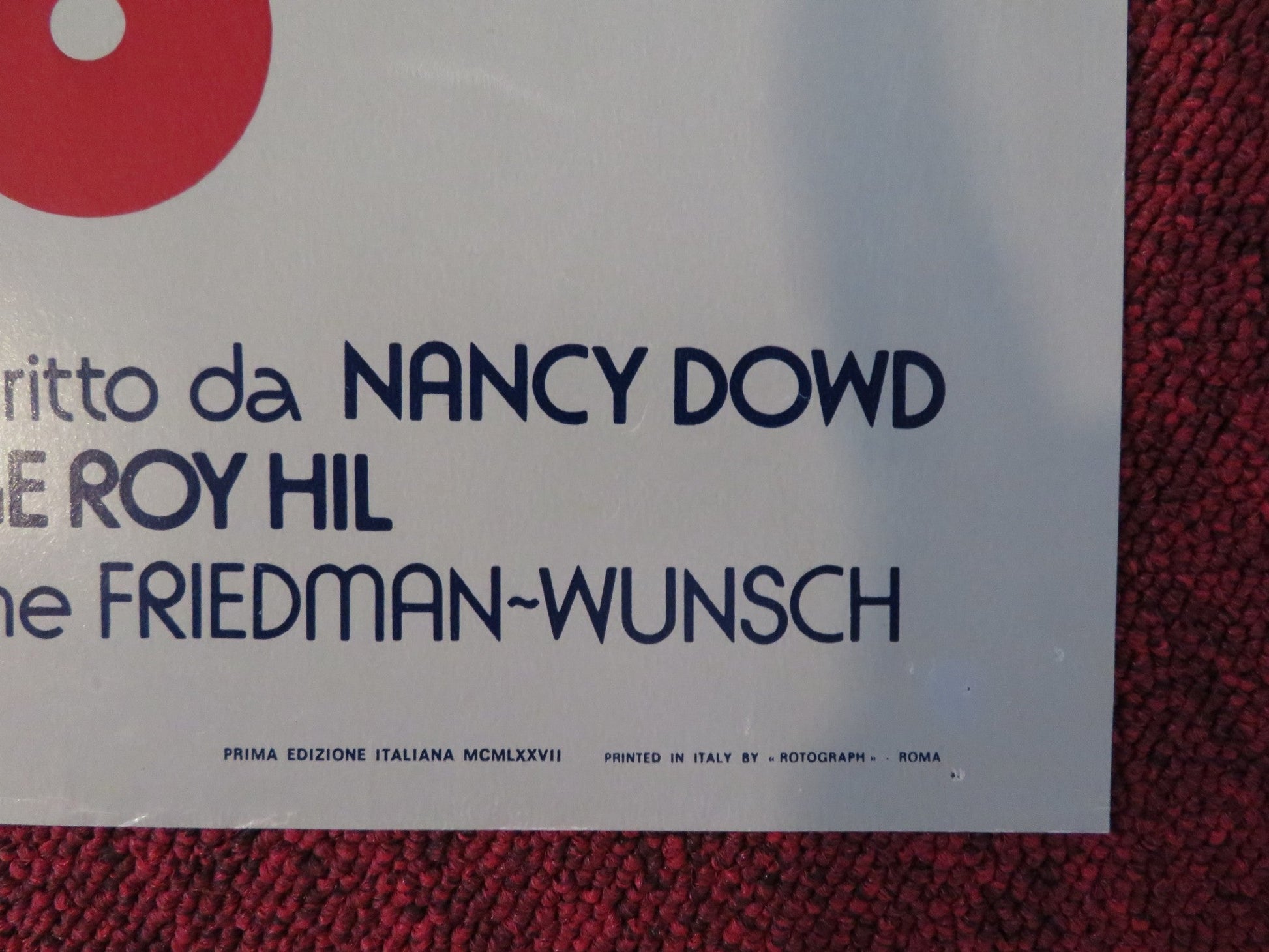 SLAP SHOT - A ITALIAN FOTOBUSTA POSTER PAUL NEWMAN MICHAEL ONTKEAN 1977 Rendezvous Cinema Movie posters