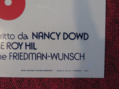 SLAP SHOT - A ITALIAN FOTOBUSTA POSTER PAUL NEWMAN MICHAEL ONTKEAN 1977 Rendezvous Cinema Movie posters