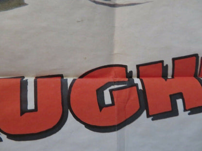 SLAUGHTER ON 10TH AVE. FOLDED US ONE SHEET POSTER RICHARD EGAN 1957 Movie posters