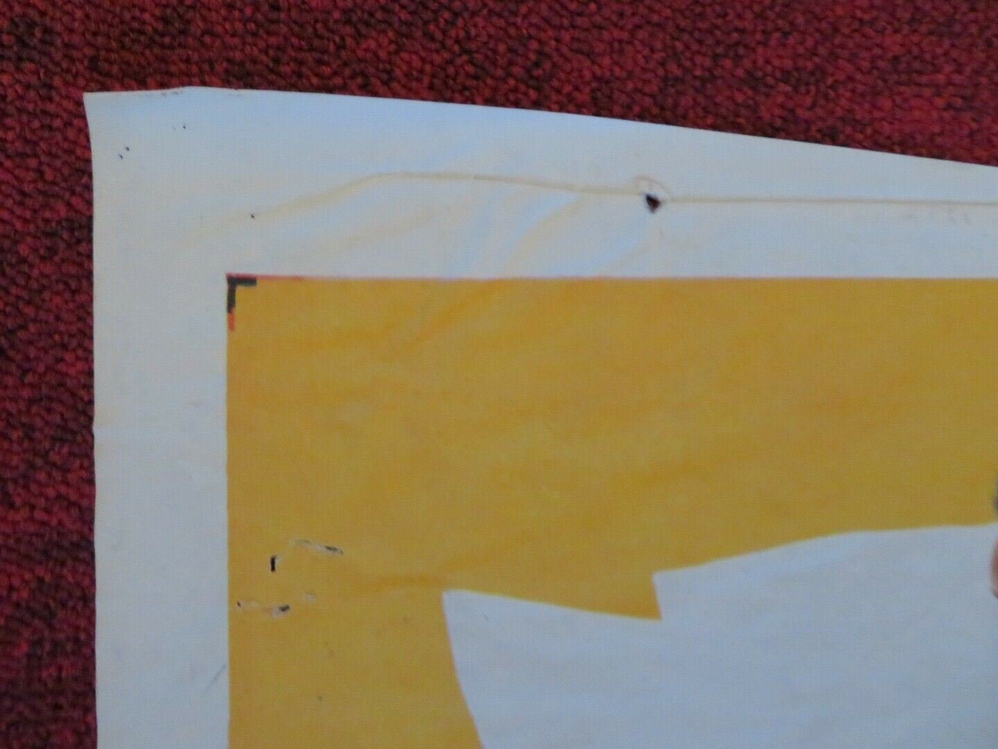 SLAUGHTER ON 10TH AVE. FOLDED US ONE SHEET POSTER RICHARD EGAN 1957 Movie posters