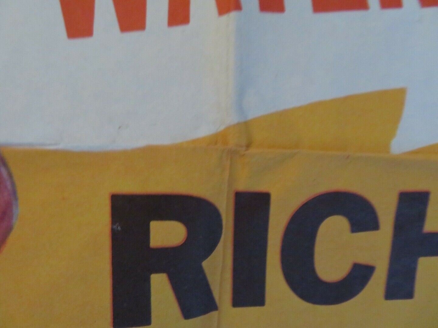 SLAUGHTER ON 10TH AVE. FOLDED US ONE SHEET POSTER RICHARD EGAN 1957 Movie posters