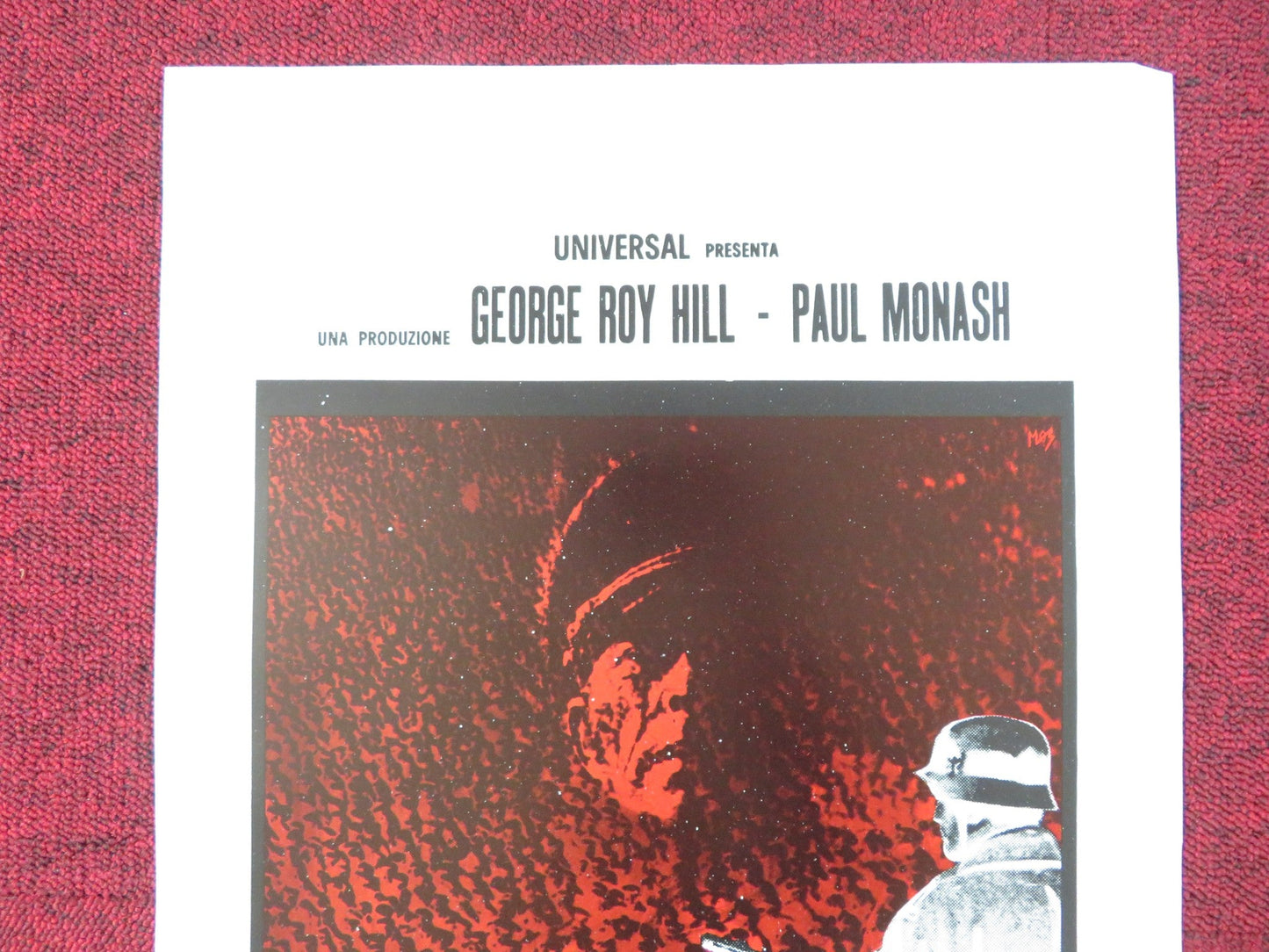 SLAUGHTERHOUSE FIVE ITALIAN LOCANDINA POSTER MICHAEL SACKS RON LEIBMAN 1982 Rendezvous Cinema Movie posters