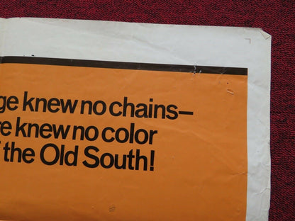 SLAVES FOLDED US ONE SHEET POSTER STEPHEN BOYD DIONNE WARWICK 1969 - Rendezvous Cinema