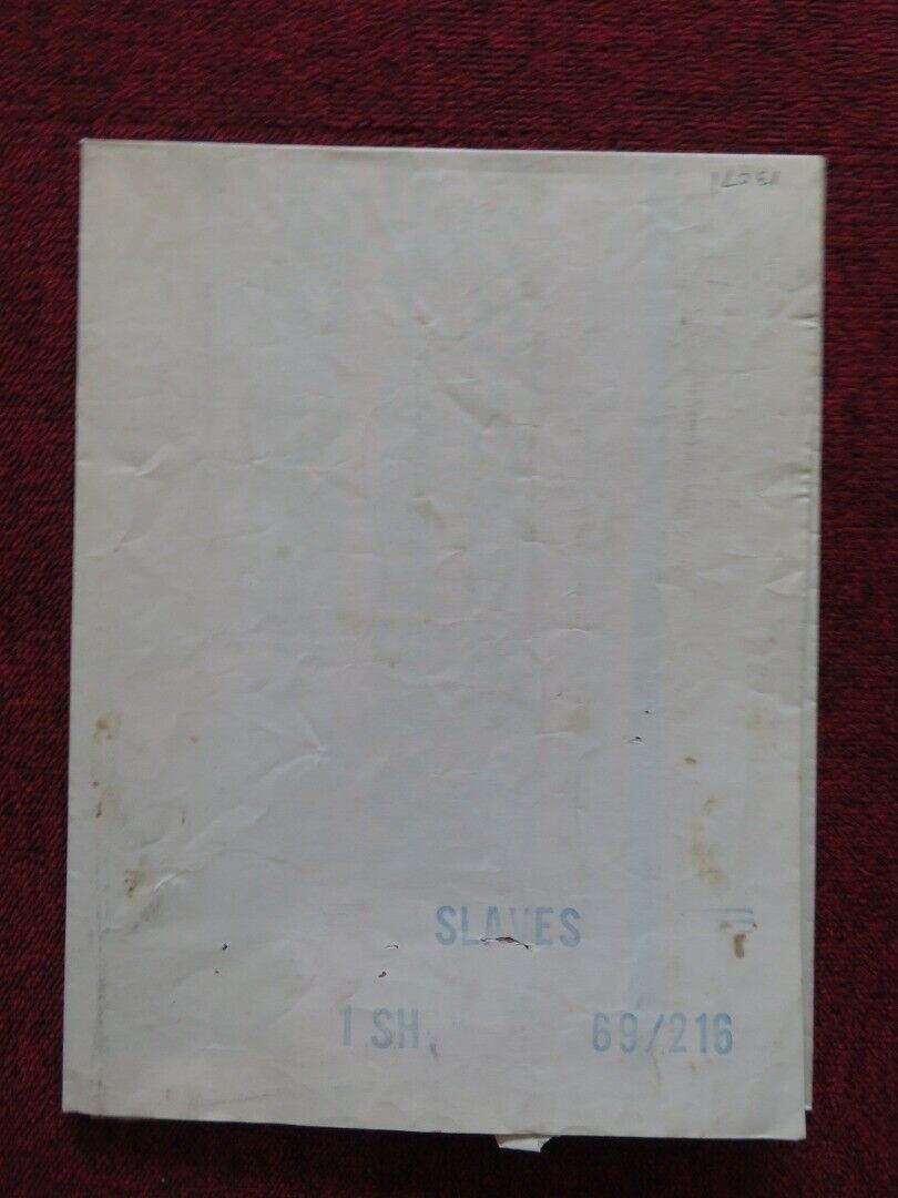 SLAVES FOLDED US ONE SHEET POSTER STEPHEN BOYD DIONNE WARWICK 1969 - Rendezvous Cinema