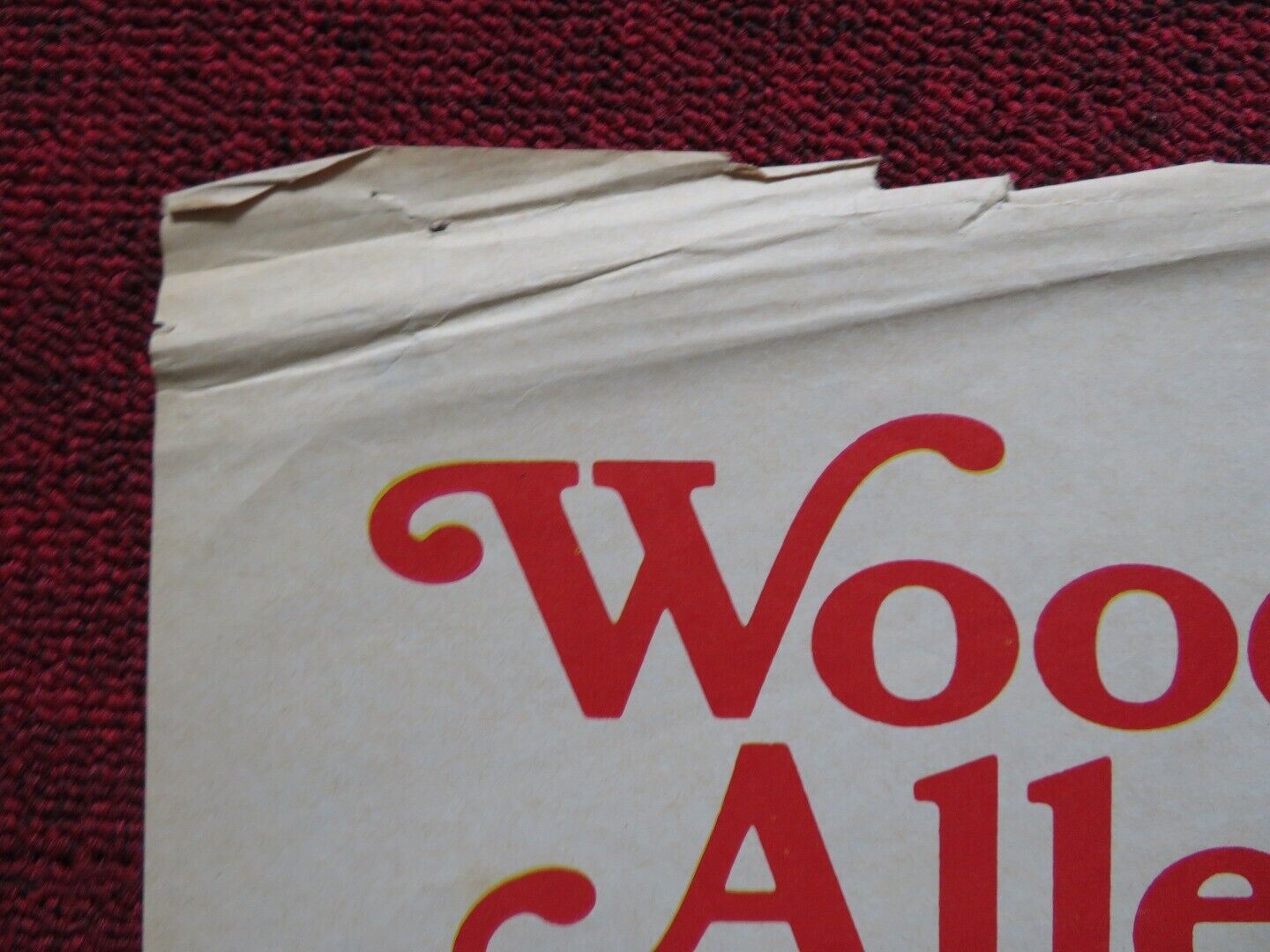 SLEEPER SPANISH ROLLED POSTER WOODY ALLEN DIANE KEATON 1973 Movie posters