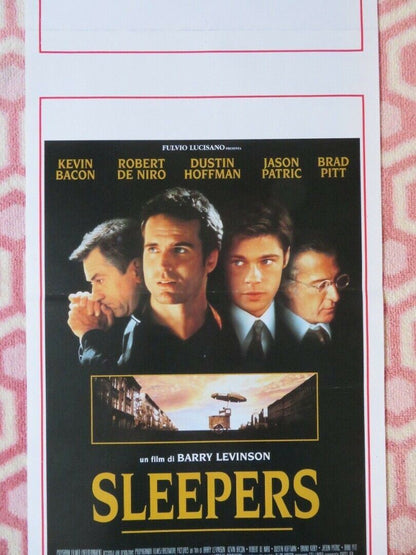 SLEEPERS ITALIAN LOCANDINA (27.5"x13") POSTER KEVIN BACON BRAD PITT 1996 Movie posters