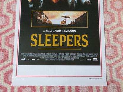 SLEEPERS ITALIAN LOCANDINA (27.5"x13") POSTER KEVIN BACON BRAD PITT 1996 Movie posters