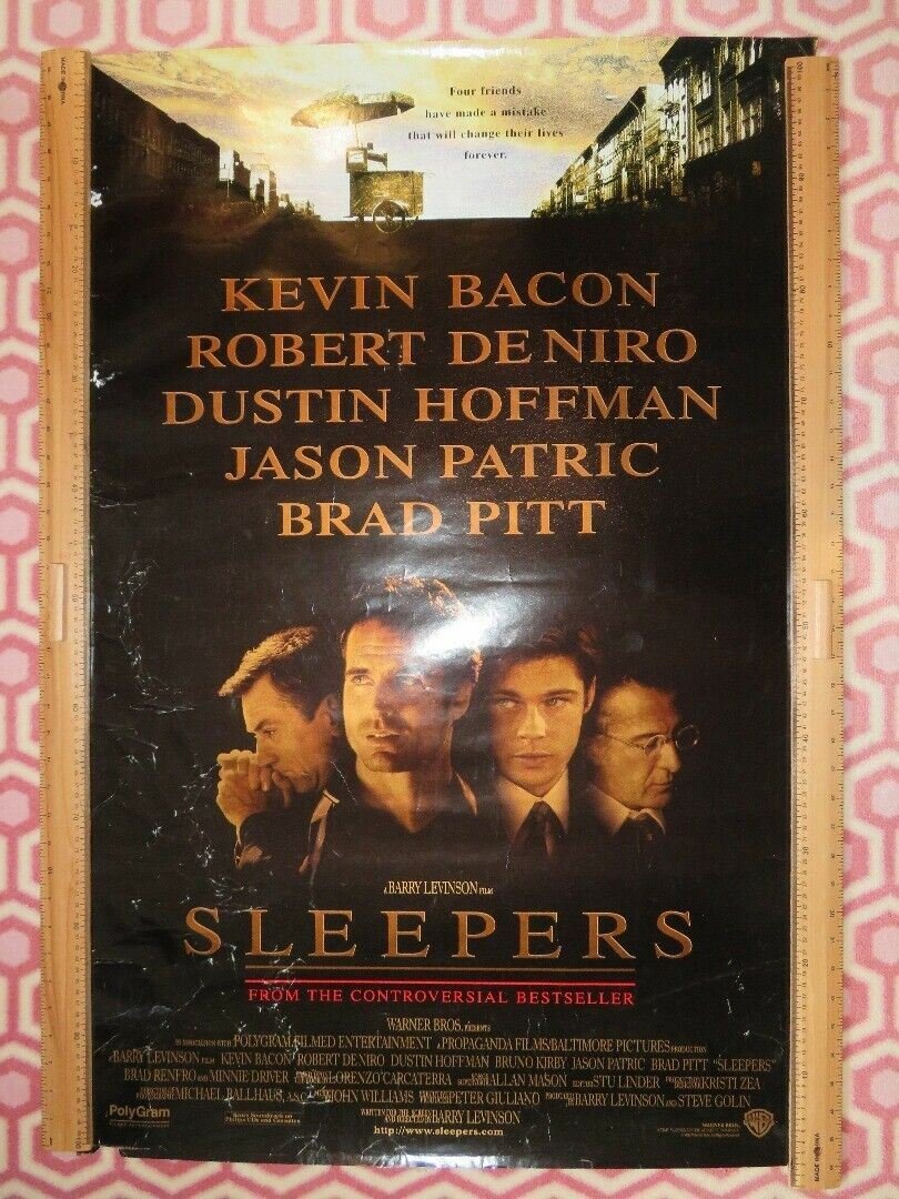 SLEEPERS US ONE SHEET ROLLED POSTER BACON DENIRO HOFFMAN PITT 1972 Rendezvous Cinema Movie posters