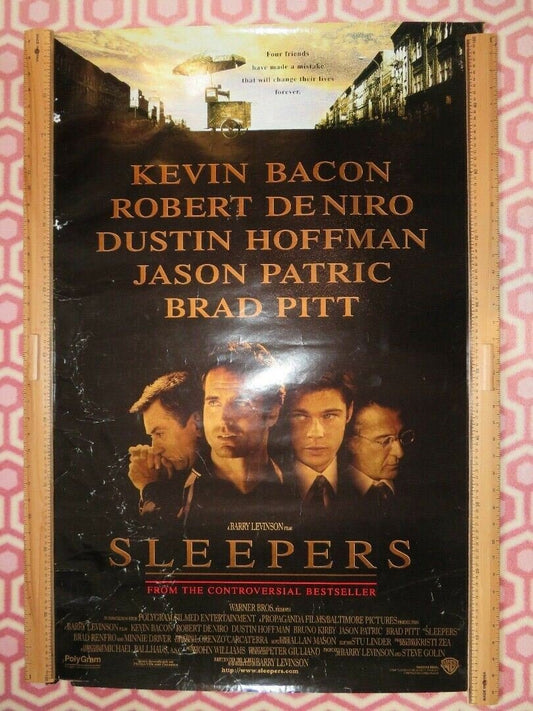 SLEEPERS US ONE SHEET ROLLED POSTER BACON DENIRO HOFFMAN PITT 1972 Rendezvous Cinema Movie posters
