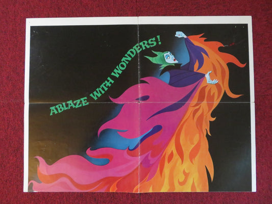 SLEEPING BEAUTY FOLDED US ONE SHEET POSTER DISNEY 1970 Rendezvous Cinema Movie posters