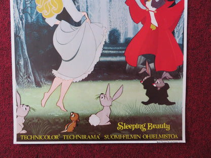 SLEEPING BEAUTY / PRINSESSA RUUSUNEN FINLAND POSTER DISNEY MARY COSTA 1959 Rendezvous Cinema Movie posters