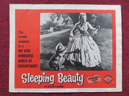 SLEEPING BEAUTY US LOBBY CARD SET KARIN HARDT FRITZ GENSCHOW 1965 Rendezvous Cinema Movie posters